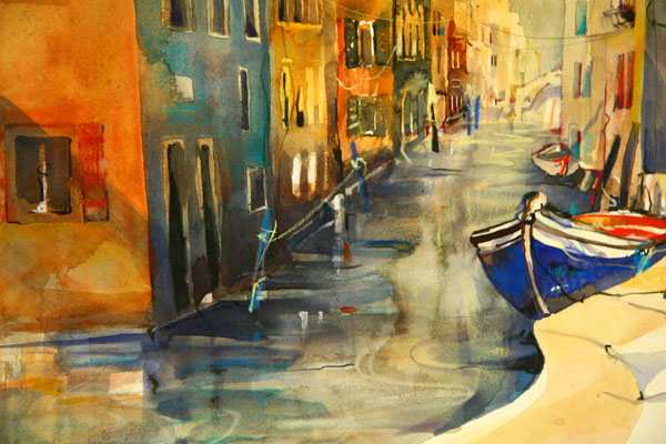 Venedig – Aquarell · 36 × 56 cm · 2006