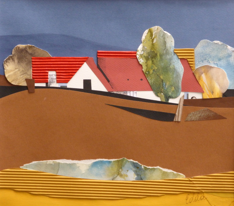 Collage 2 – 35 × 45 cm · 2018